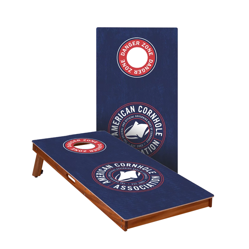 2 ft x 4 ft ACA American Cornhole Association Touring Pro Official Tournament Badge Blue Professional Regulation Cornhole Boards