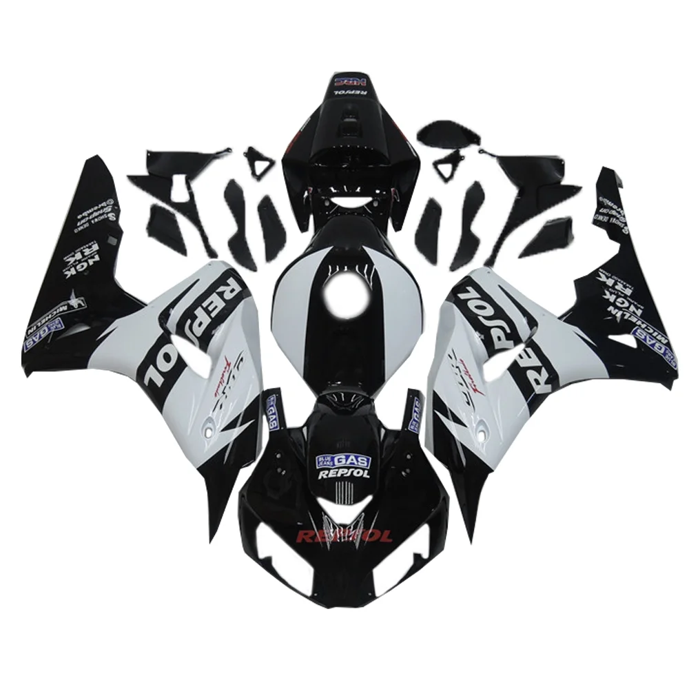 NT Fairing Fairings kit Fit for HONDA Motorcycle Sport Bike 2006 2007 CBR1000RR ABS Injection Mold 24 lbs White Repsol Plastic a006