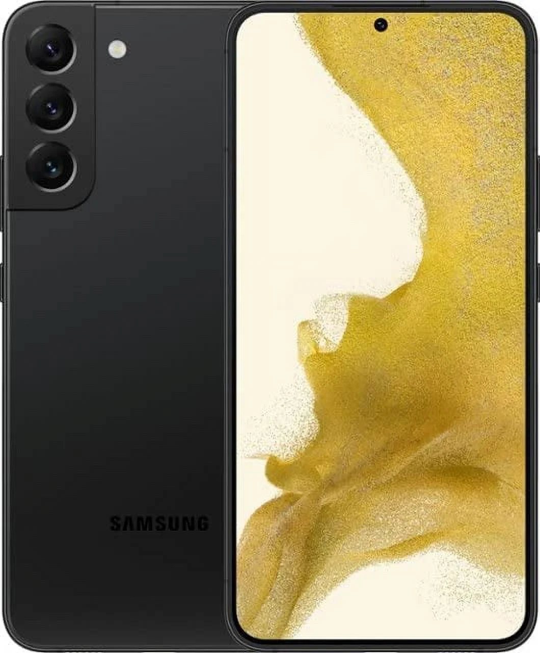Pre-Owned Samsung Galaxy S22 Plus 5G S906U (T-Mobile Only) 128GB Phantom Black with Tempered Glass screen protector