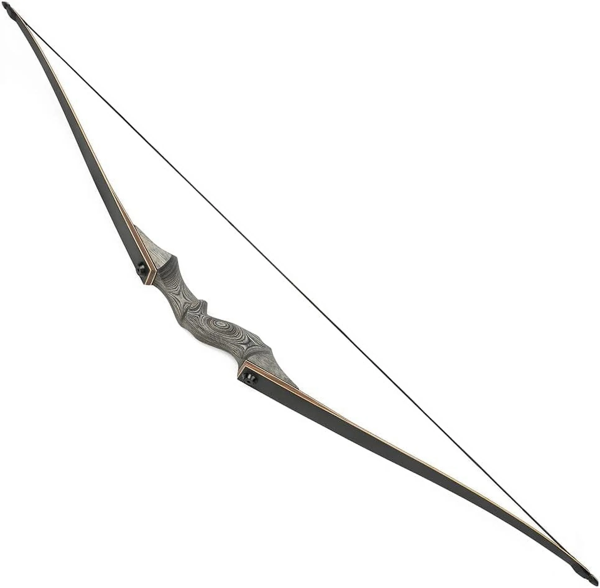 Black Hunter Takedown Longbow and Arrow Set American Hunting Longbow 60