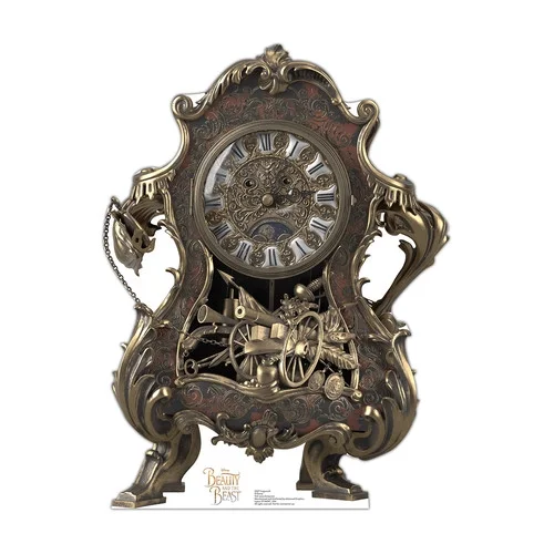 Advanced Graphics 2227 36 x 27 in. Cogsworth - Disney Beauty & the Beast Live Action Cardboard Standup