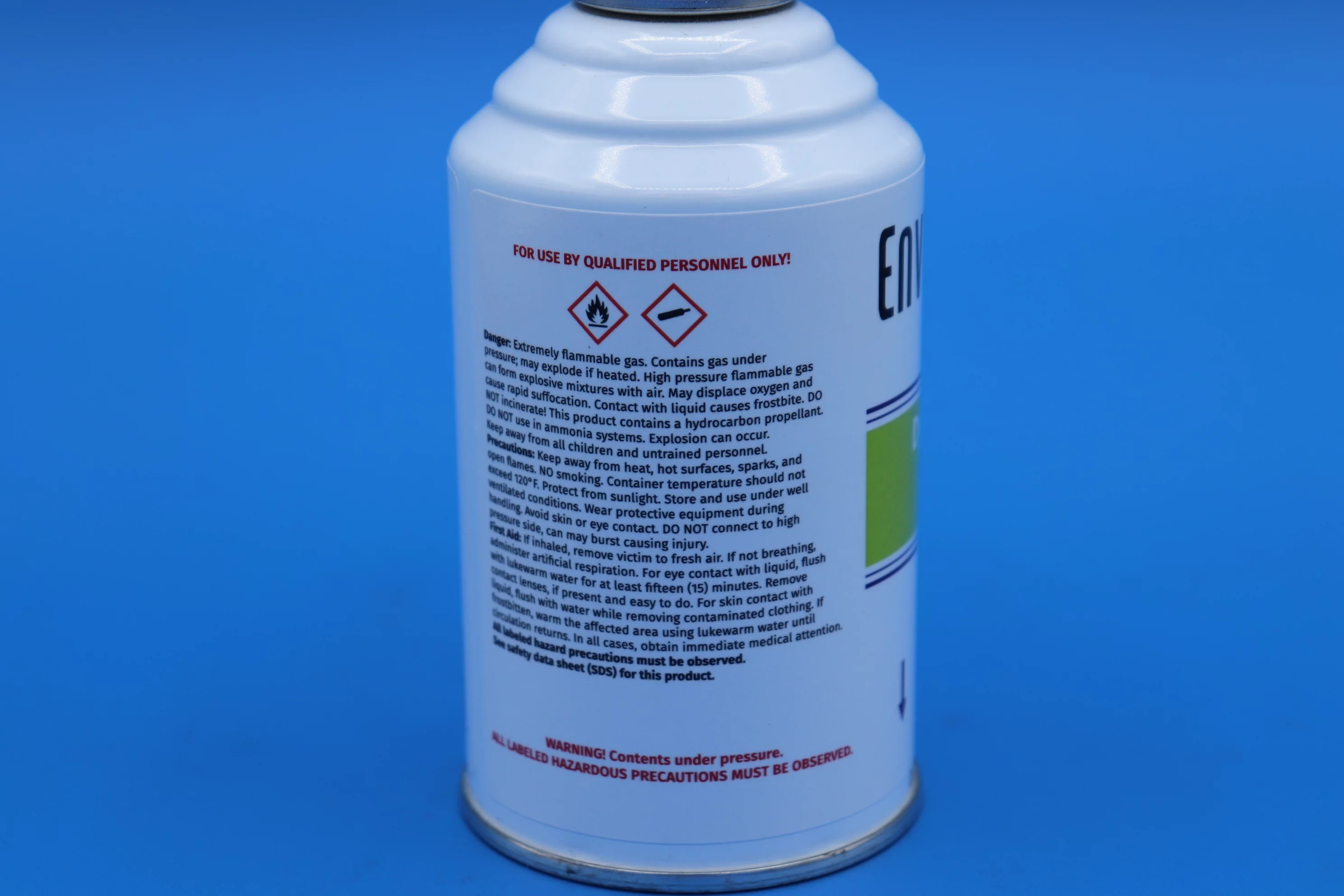 Envirosafe R1234yf Dye Charge, 2 Cans and a Universal Gauge, R-1234yf dye