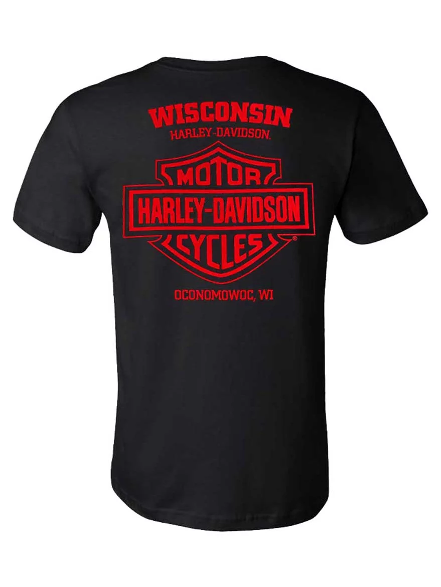 Harley-Davidson Men's Talons Eagle Cotton Short Sleeve Crew-Neck T-Shirt (XL), Harley Davidson