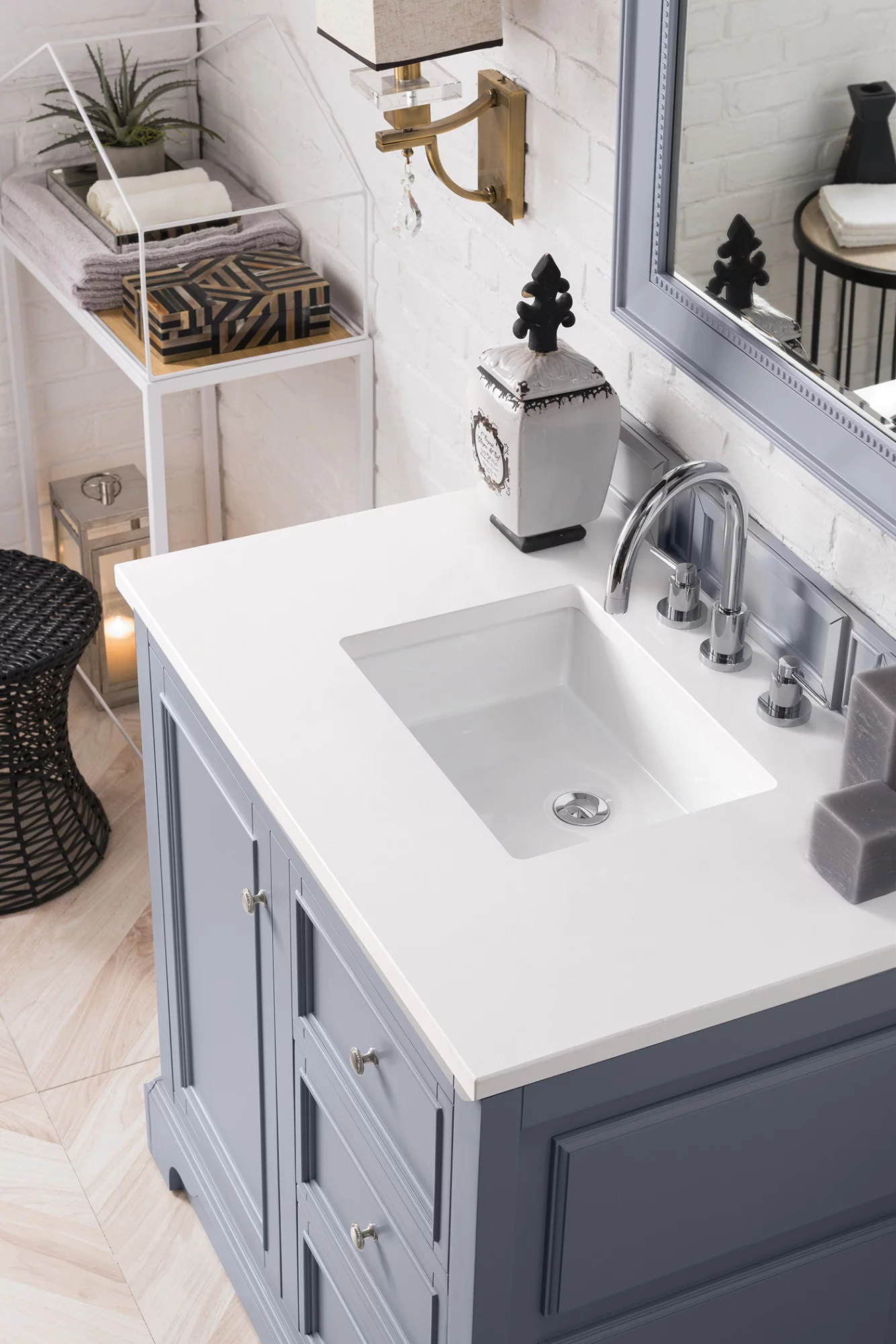 James Martin Vanities 825-V36-3Wz De Soto 36