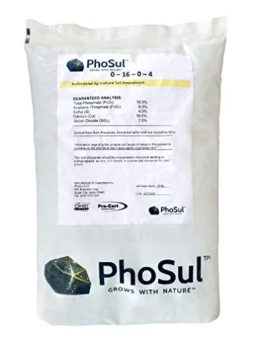 Phosul Granular Phosphate With Added Sulphur 0-16-0, 50Lb Bag