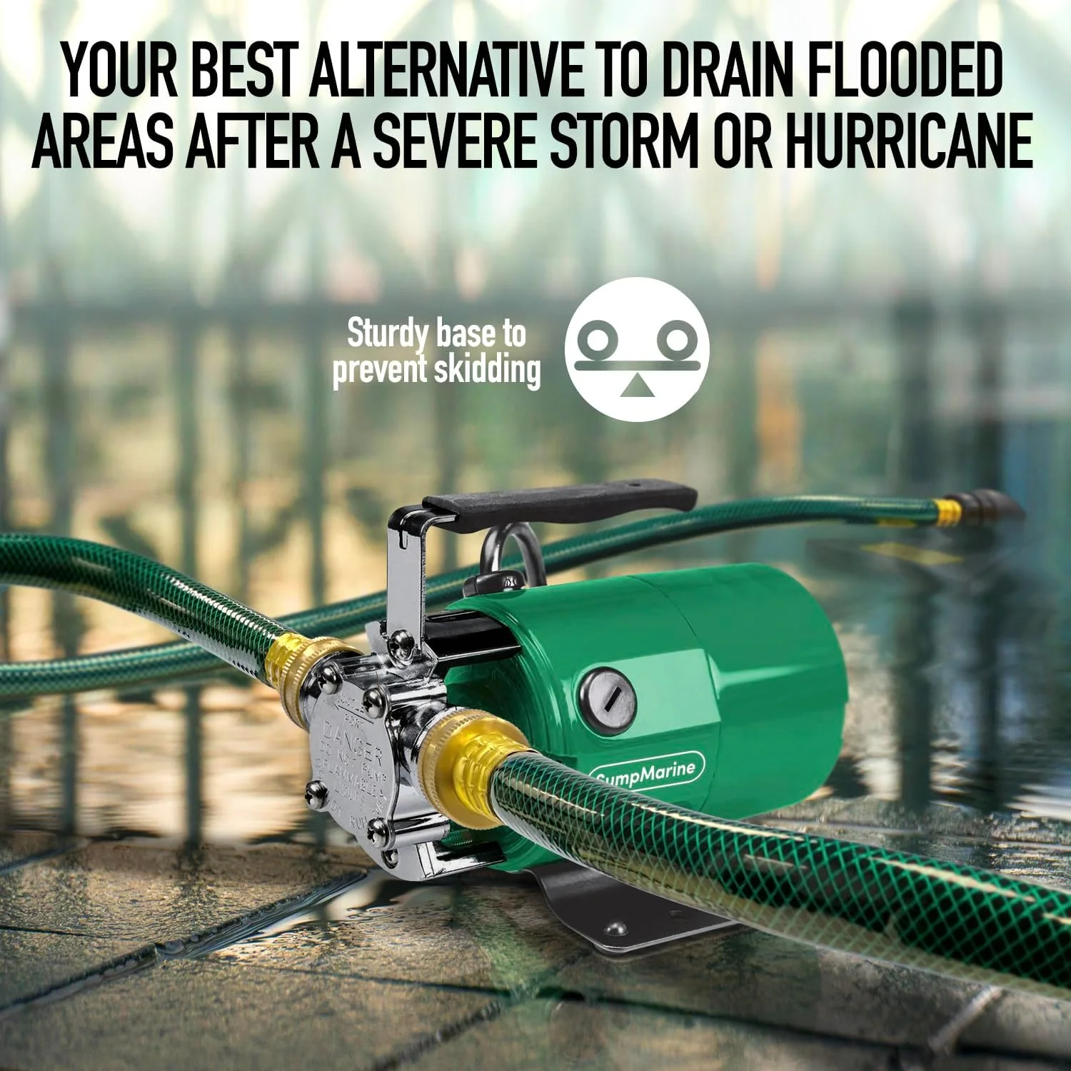 SumpMarine Water Transfer Pump 115-Volt, 330 GPH Portable