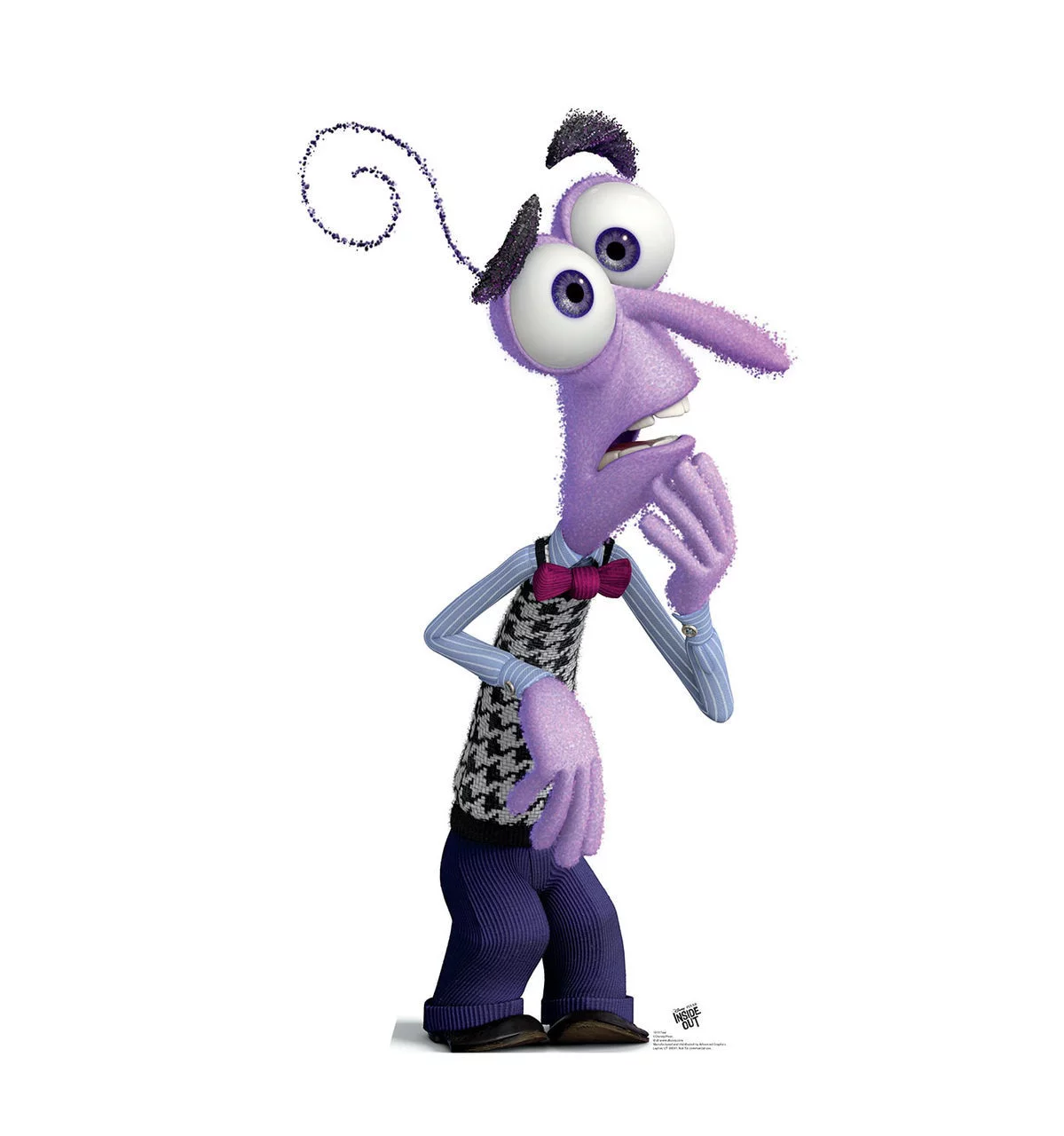 Advanced Graphics 1919 49 x 26 in. Fear - Disney & Pixars Inside Out Cardboard Standup
