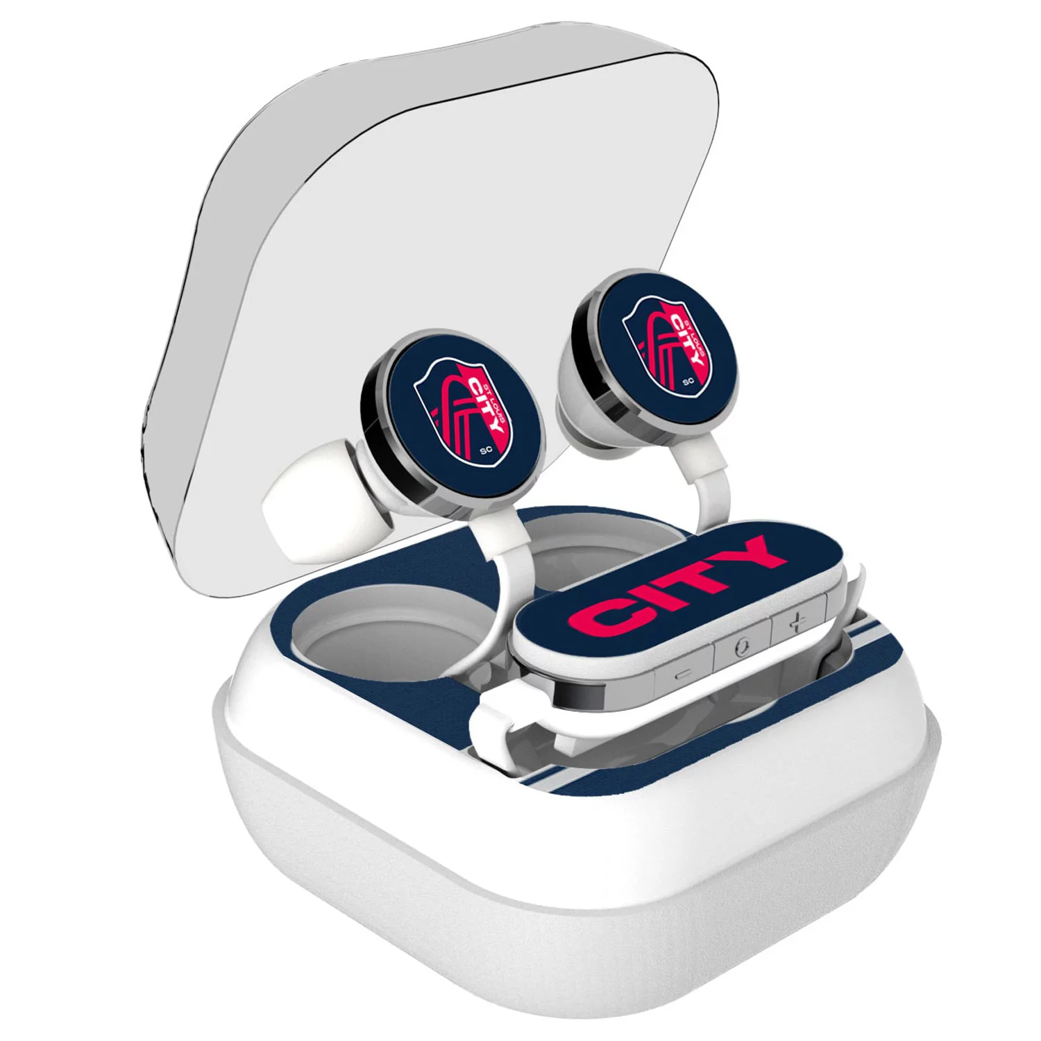 St. Louis City SC Team Stripe Wireless Earbuds