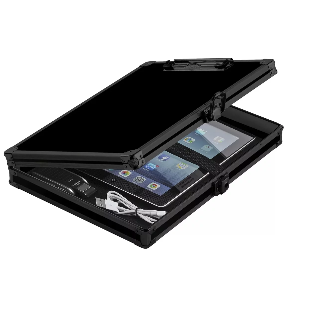 Vaultz Locking Storage Clipboard, 8-1/2