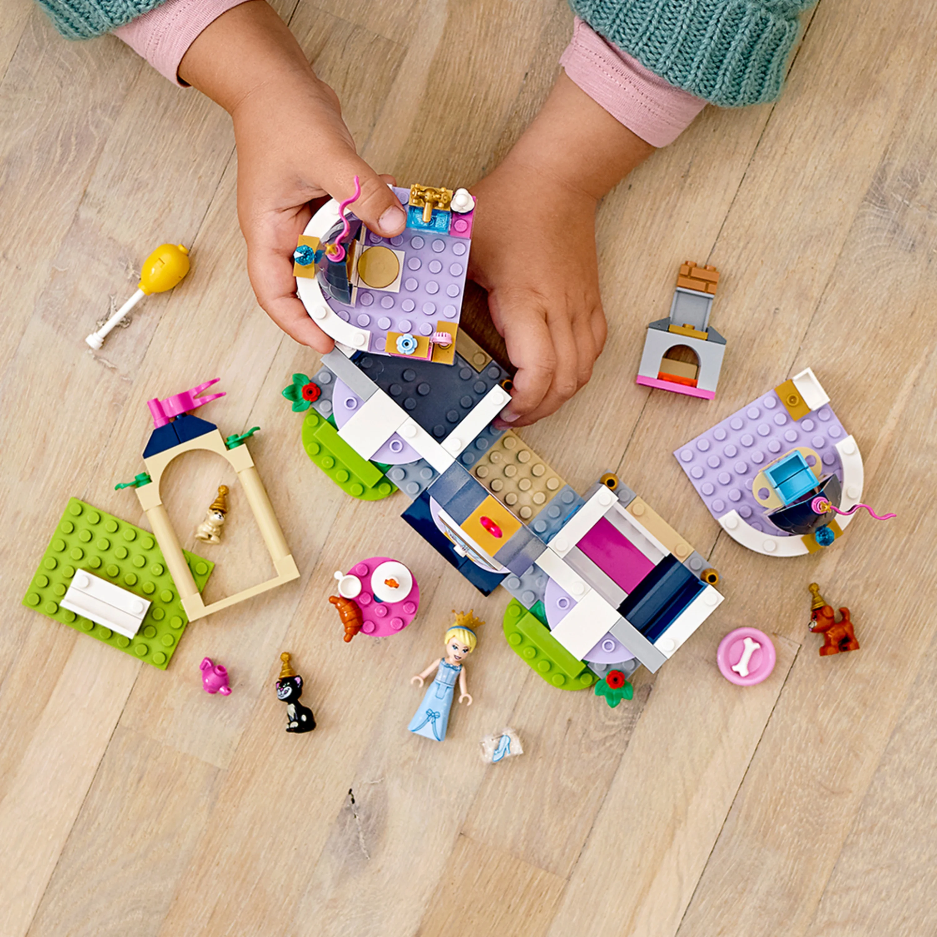 LEGO Disney Cinderella’s Castle Celebration 43178 Building Kit (168 Pieces)