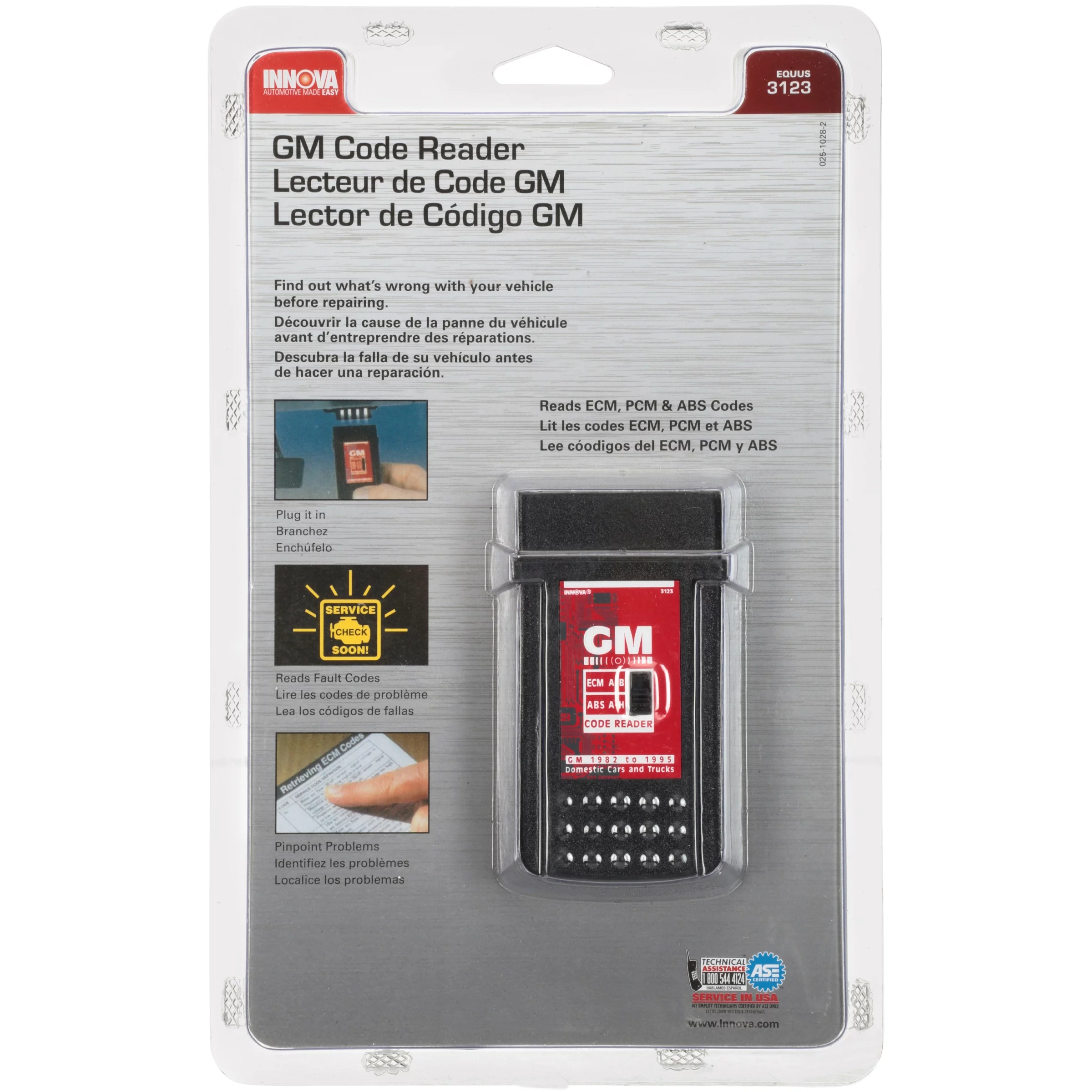 INNOVA 3123 GM OBD1 Code Reader
