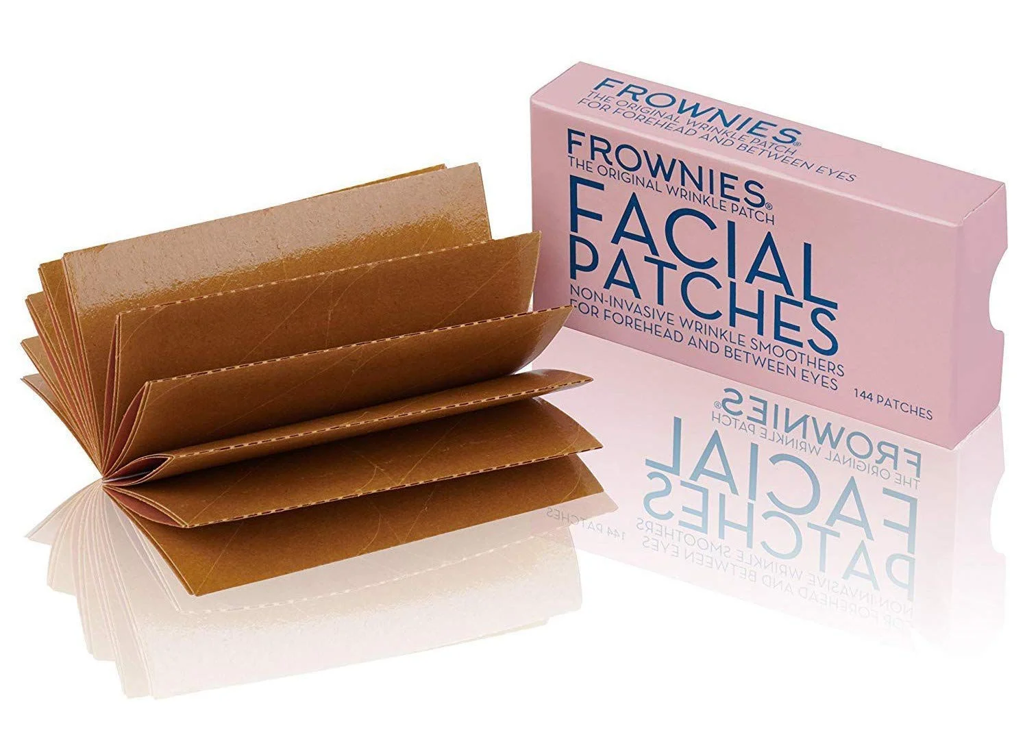 Frownies, Facial Patches, For Foreheads & Between Eyes, 144 Patches