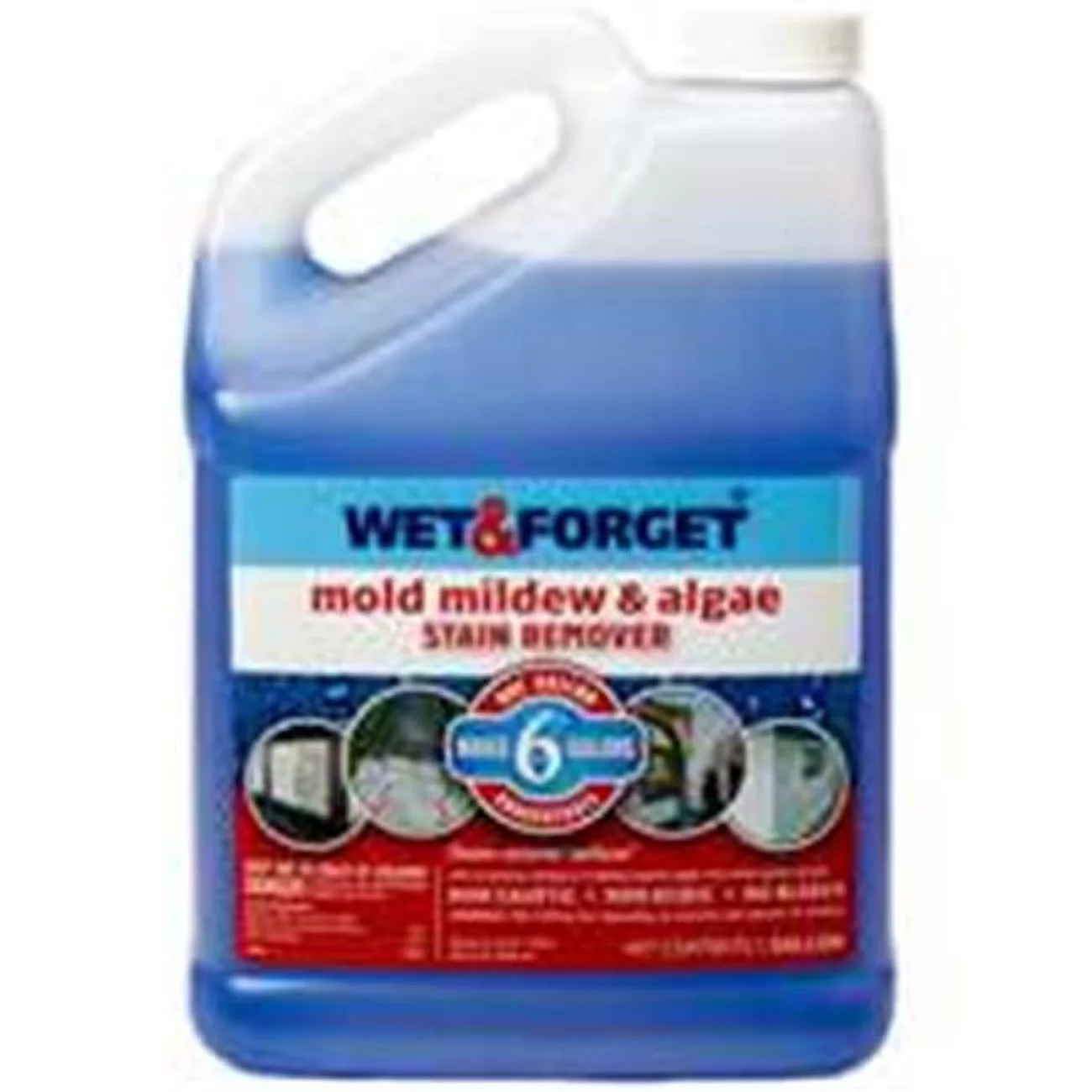 Wet And Forget 800066CA Remover Mildew & Mold - 1 Gallon
