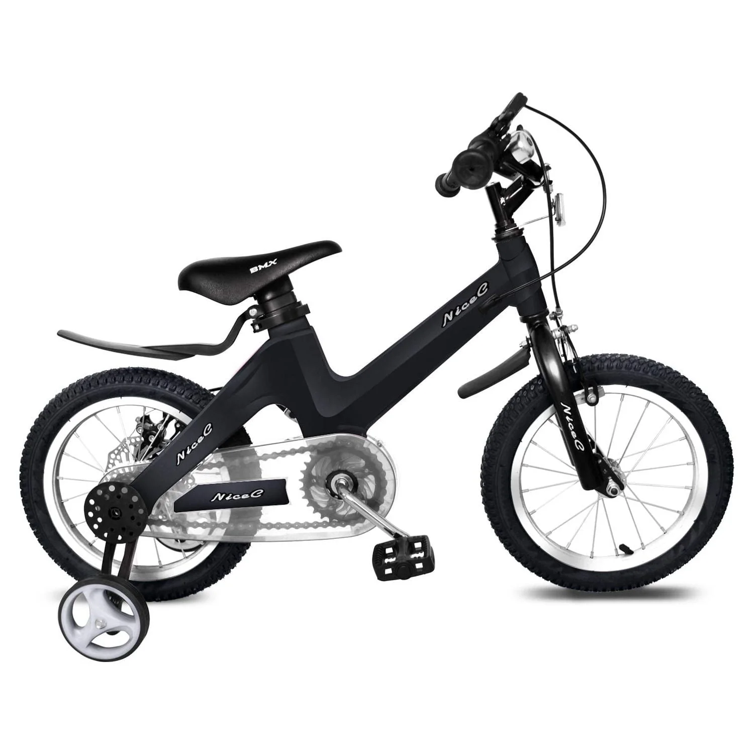 NiceC Kids Bike with Dual Brakes and Training Wheels (14