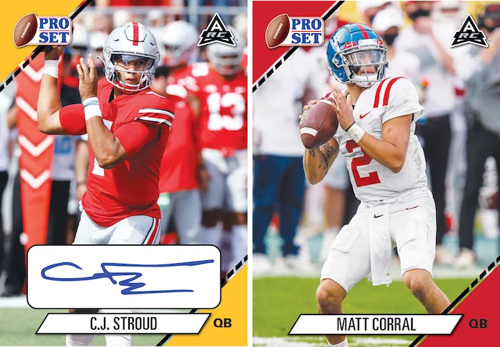 21 Leaf Pro Set College Football Blaster Box Trading Cards