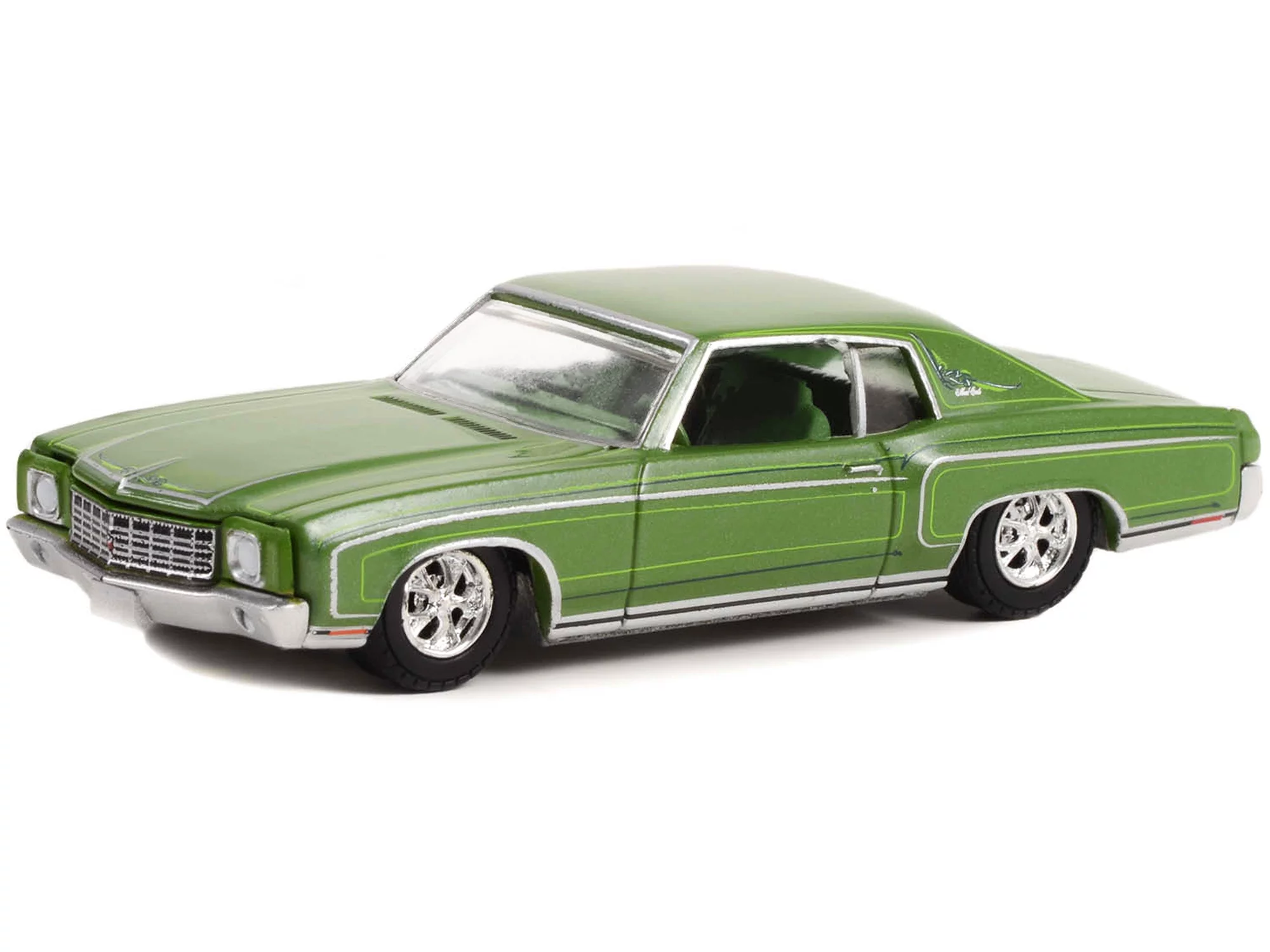 1970 Chevrolet Monte Carlo Green Metallic with Green Interior 