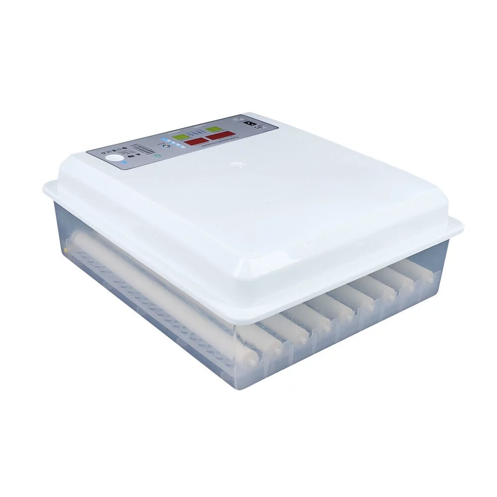 Egg Incubator 64 Eggs Fully Digital Automatic Hatcher Fits Hatching Chicken Farm