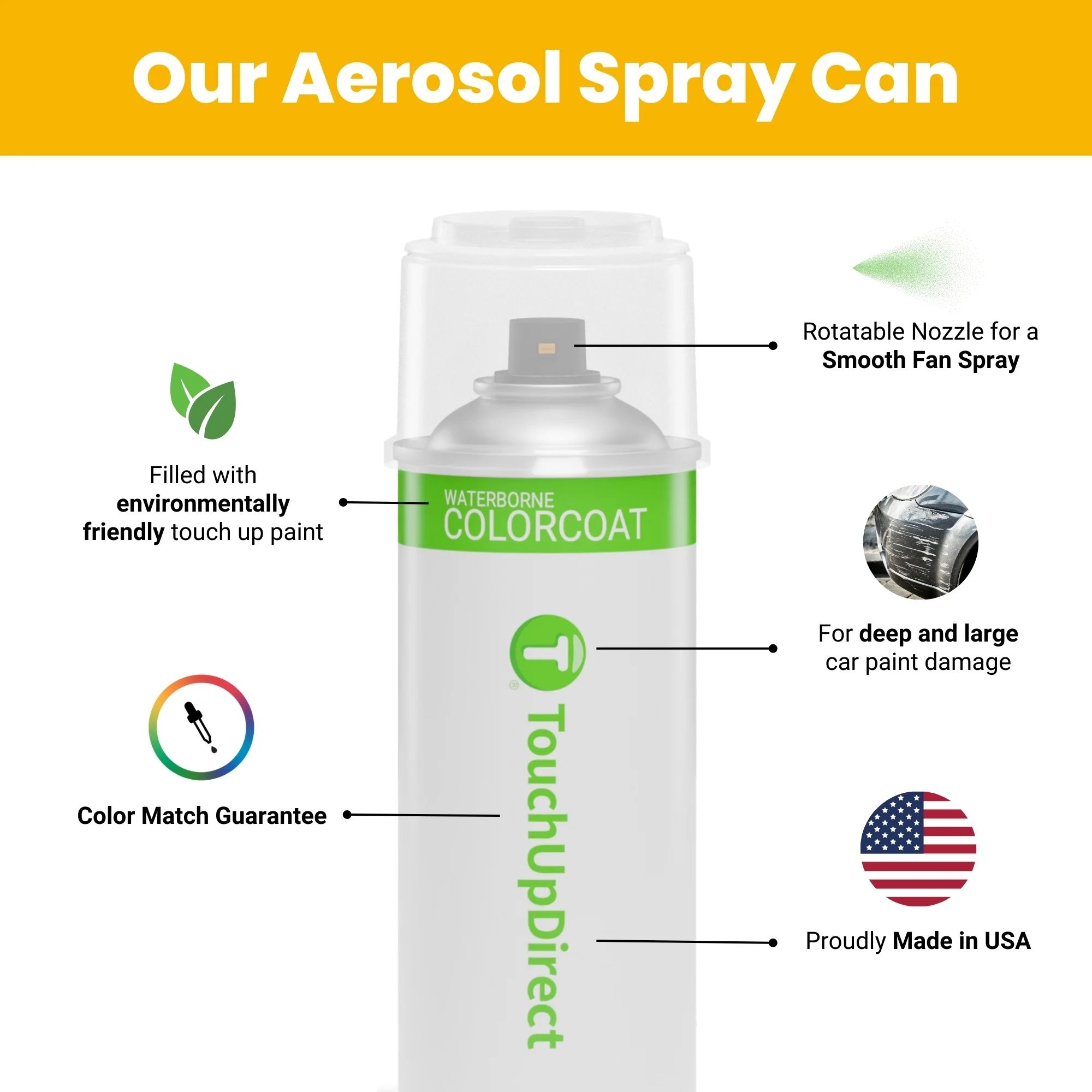 TouchUpDirect 4T8 Sandy Beach Metallic for Toyota Exact Match Touch Up Paint Aerosol - Platinum Package Fits select: 2010-2013 TOYOTA CAMRY, 2011-2013 TOYOTA COROLLA