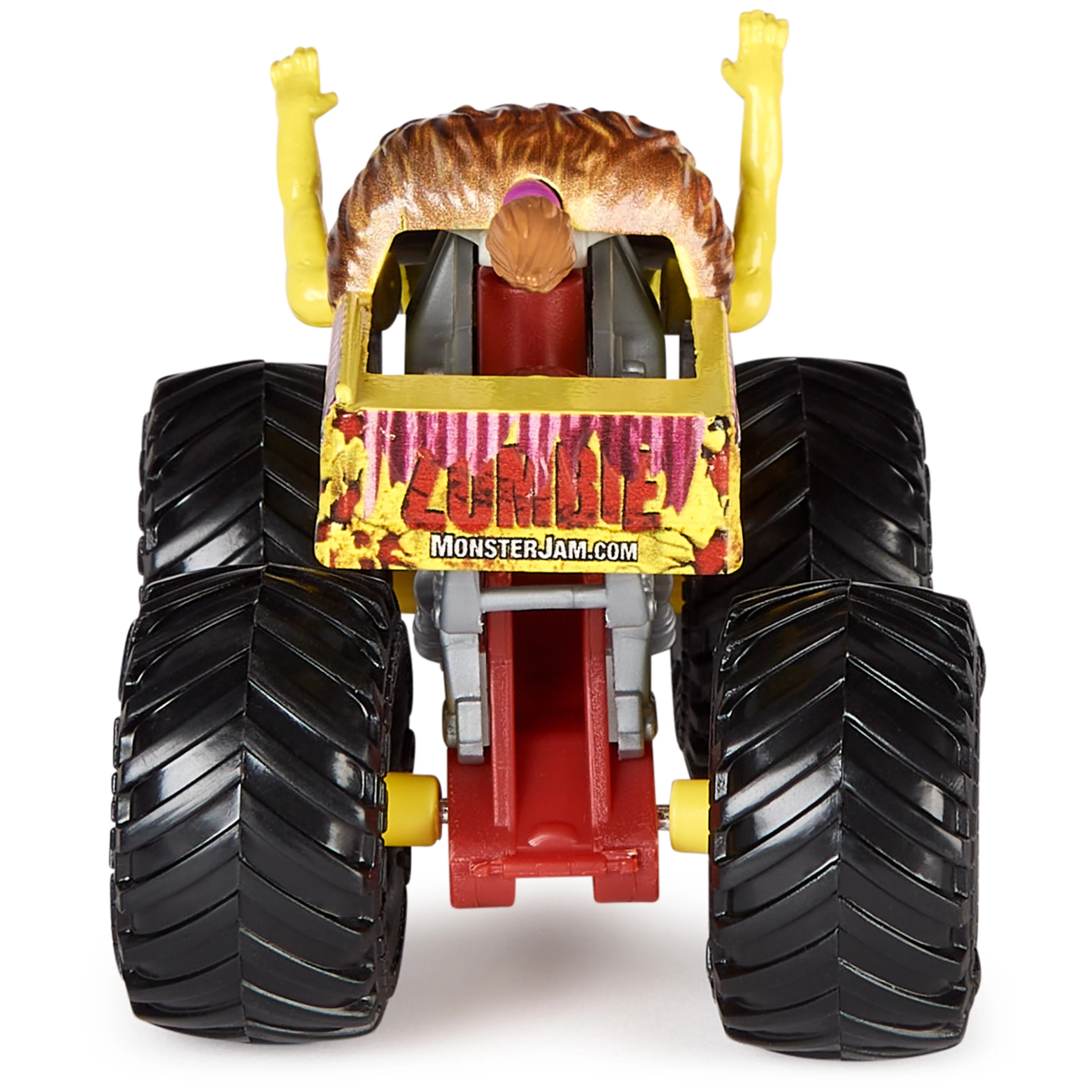 Monster Jam Zombie (Yellow) Vs. Zombie (White) - 1:64 Scale Monster Trucks, Girl and Boy Toys