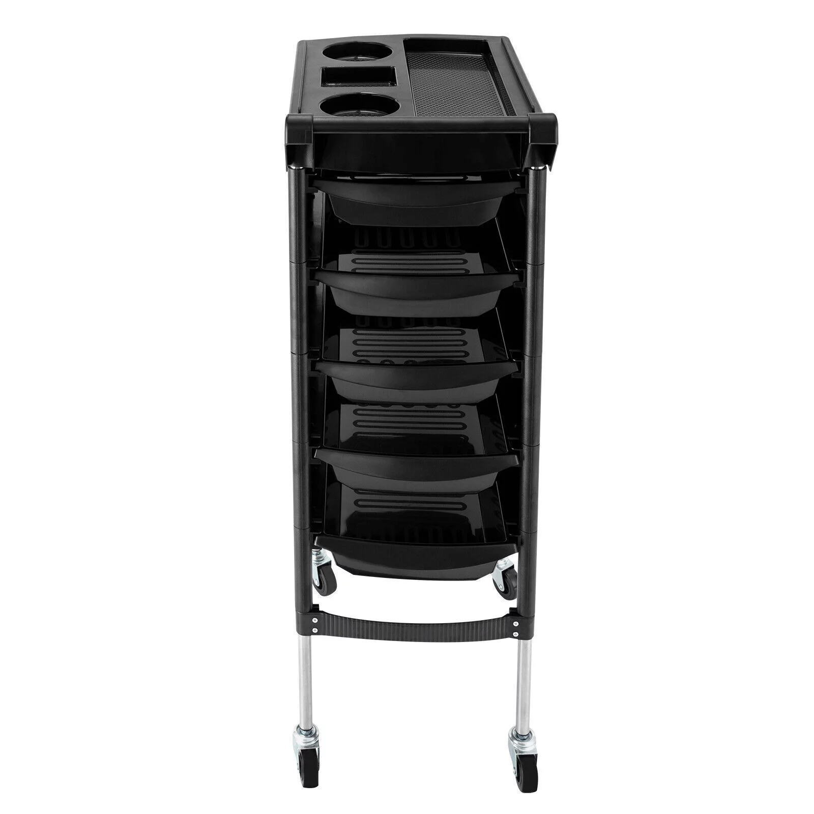 6 Layers Storage Cart Hair Beauty Salon Spa Station Trolley Rolling Barber Cart New