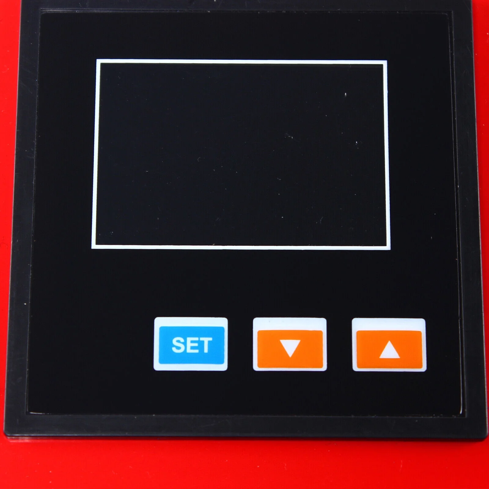 900w Heat Press Machine Dual Heating Stamping Transfer Printer Wax Extractor,Red + Black