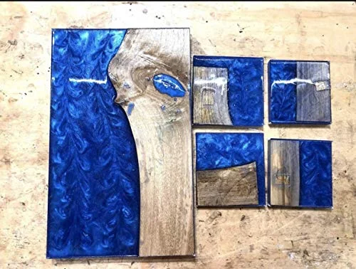 Deep Pour Epoxy Resin for River Table | 1.5 Gallon (5.7 L) | 4'' DEEP Pour, Casting & Art Epoxy Resin Kit | Low VOC & Low Odor | for River Tables, Deep Pour, Casting, Molding, Jewelry, Crafting