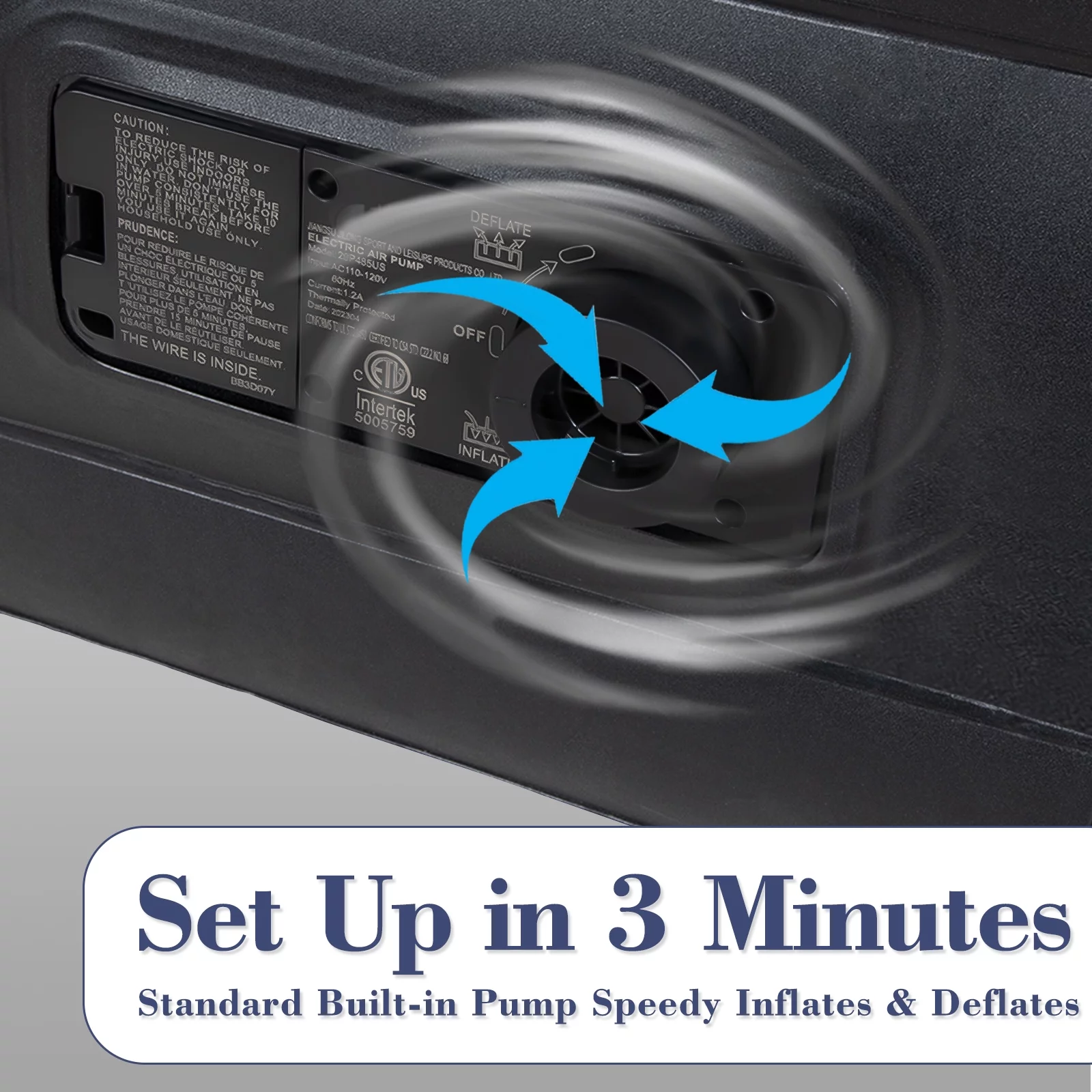 Honeydrill Twin Size Air Mattress 18.5