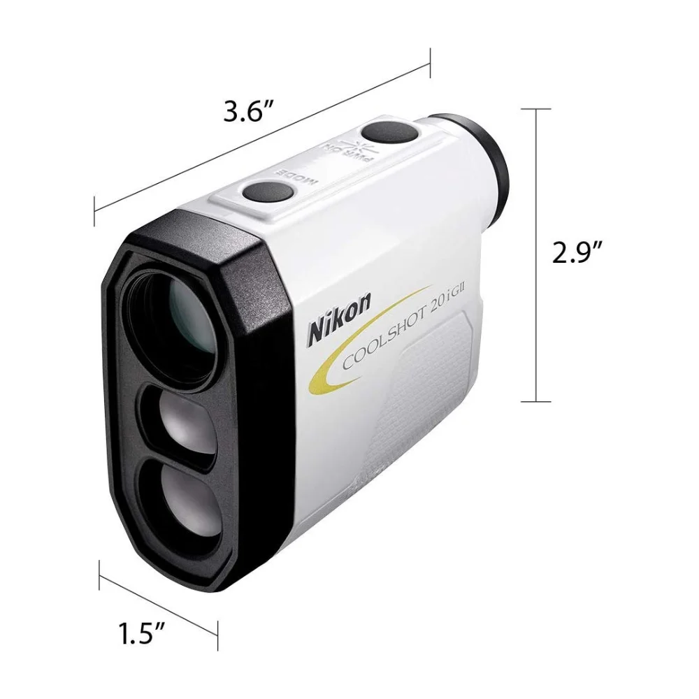 Nikon 16666 COOLSHOT 20i GII Golf Laser Rangefinder - (Renewed)