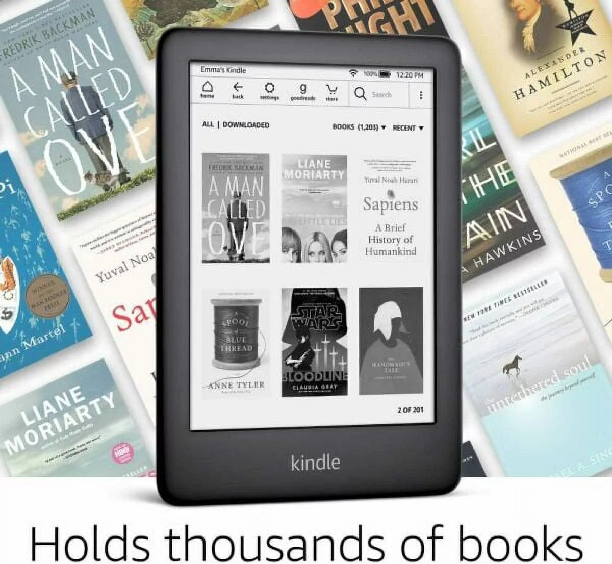 TabletKindle Paperwhite 10th Generation (2018) 8GB With Offers Built-in Front Light - White 53-012749
