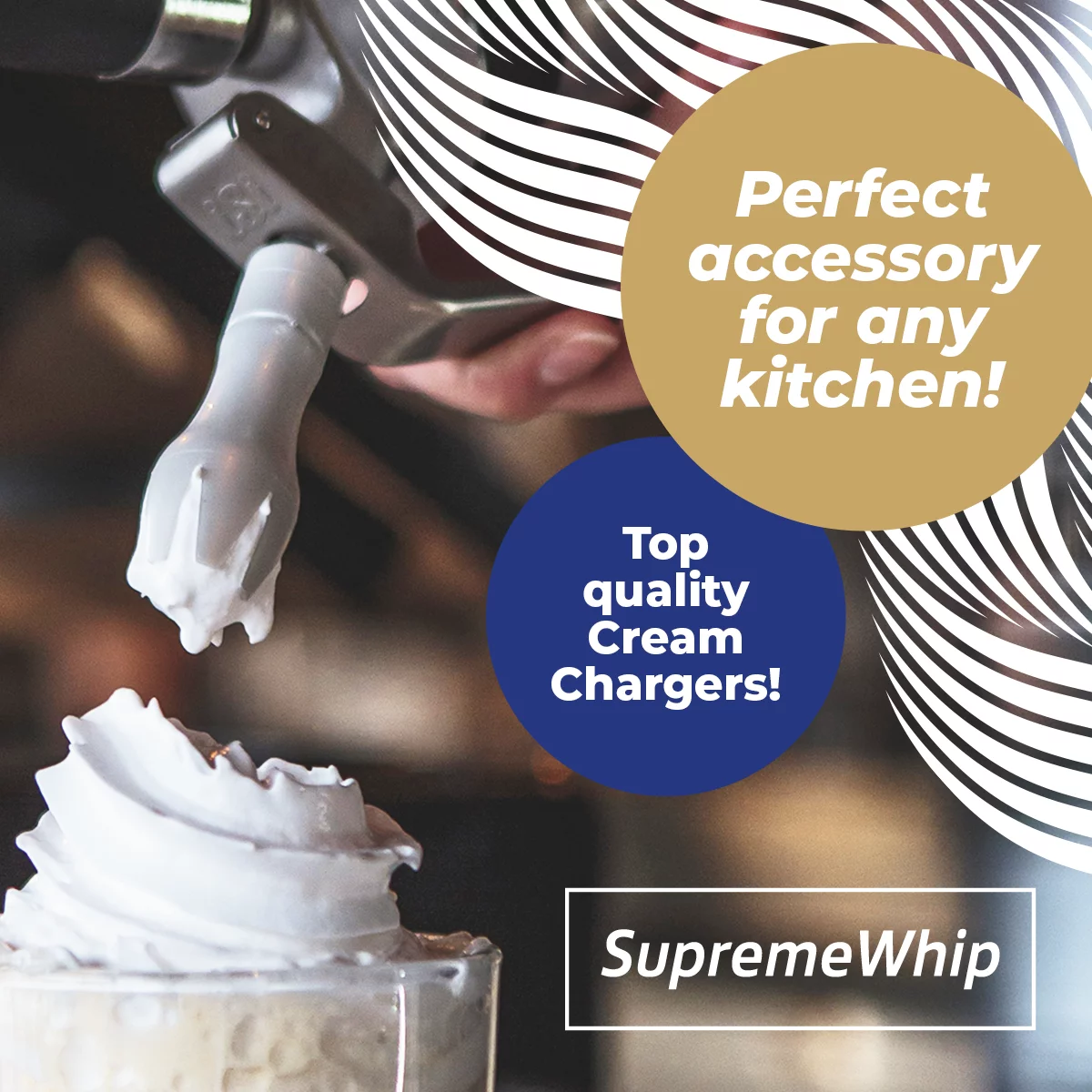 SupremeWhip Cream Chargers 8.2g in 24Pks