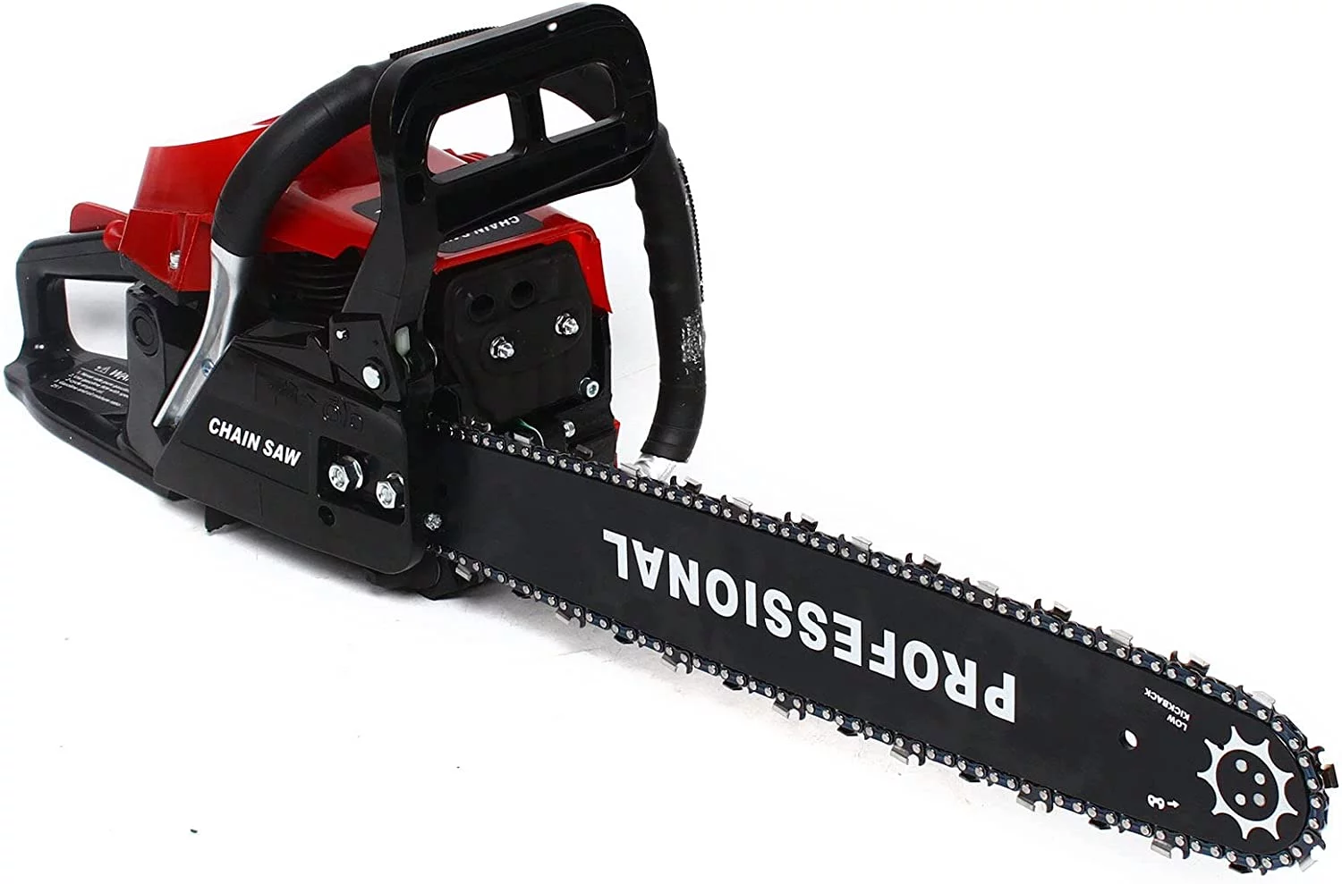 FETCOI 62Cc Gas Powered Chainsaw Wood Log Cutter Craft Chain Saw 20