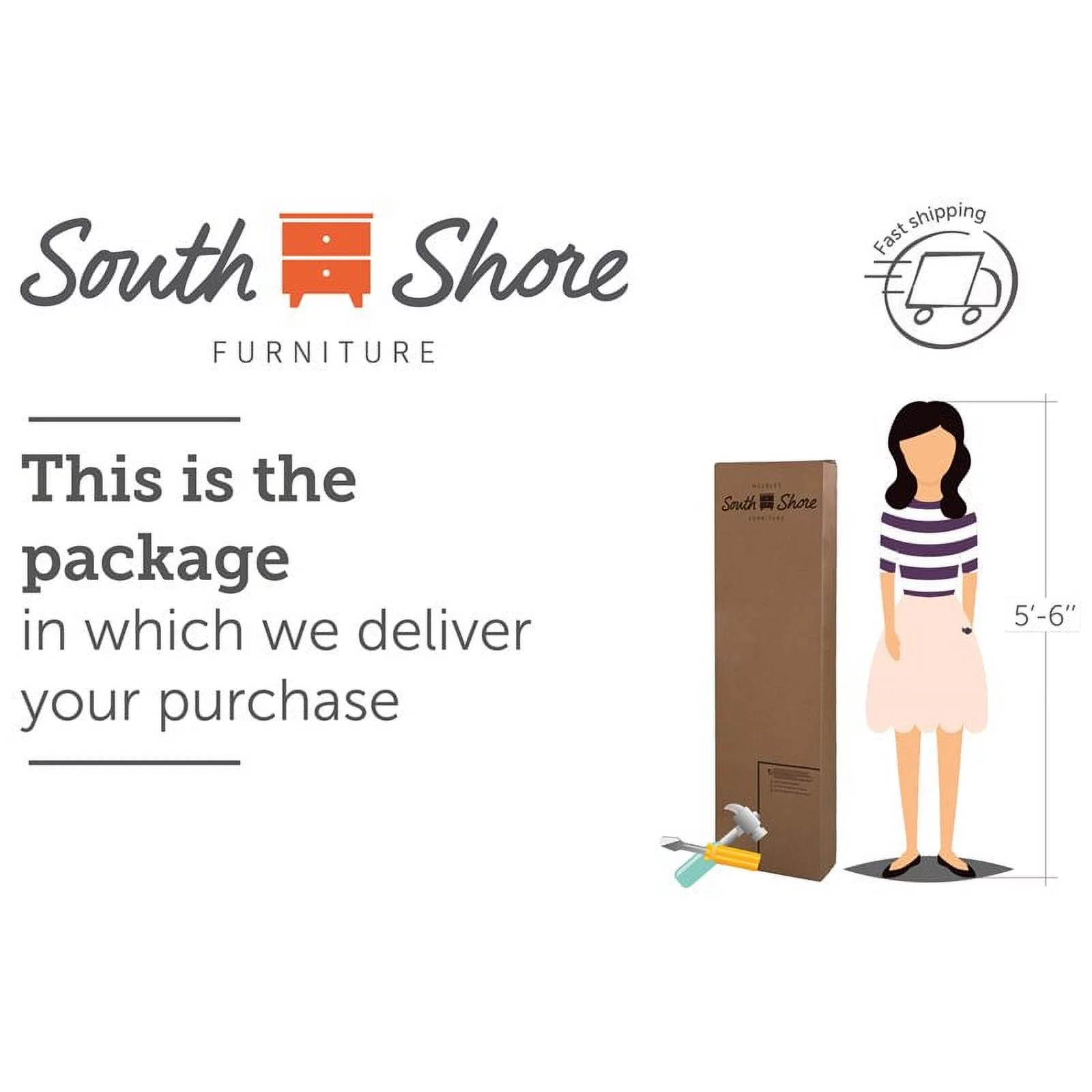 Home Square 3-Piece Set with Full Queen Storage Bed Nightstand & 5-Drawer Chest