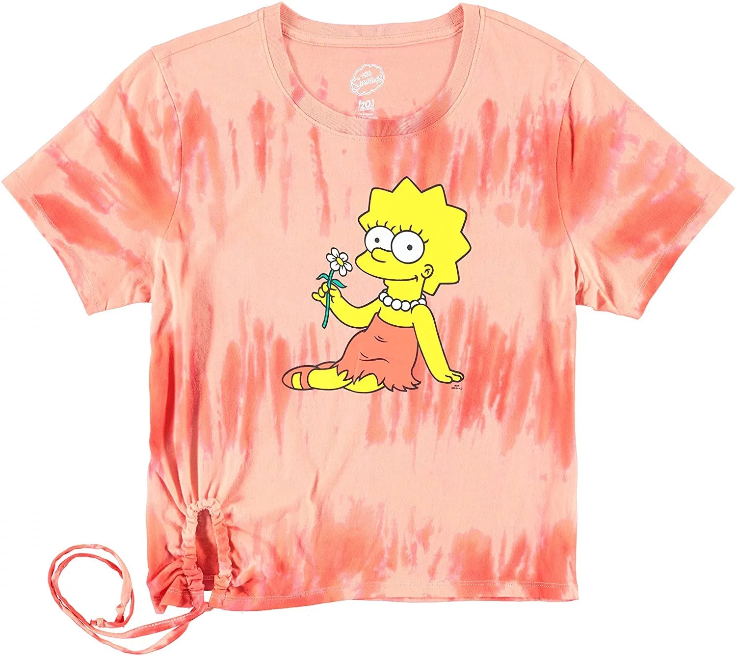 Woman's Lisa Simpson T-Shirt and Jogger Loungewear Set for Juniors Adults - Capri Pants