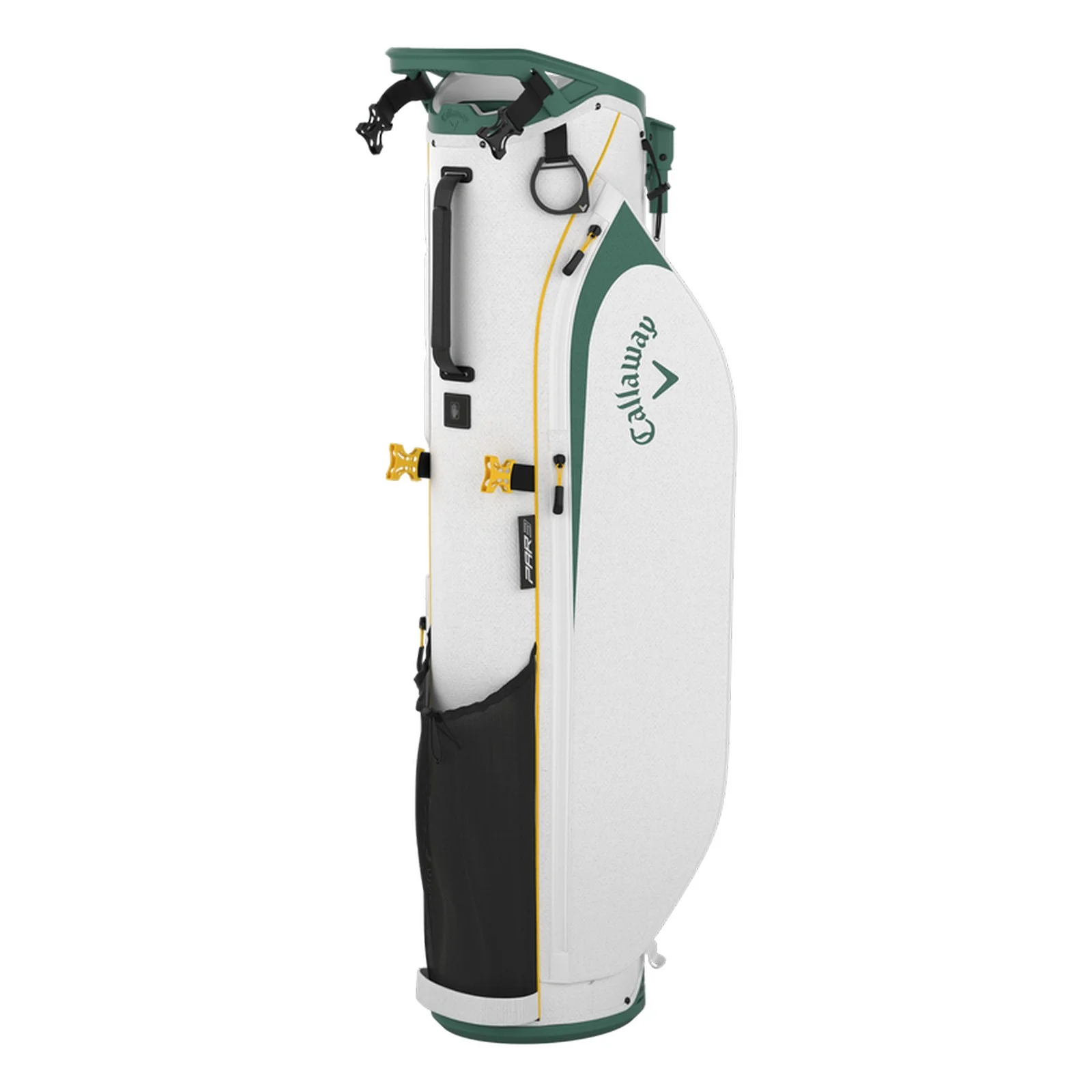 Callaway 2024 Par 3 Golf Stand Bag White Green Gold