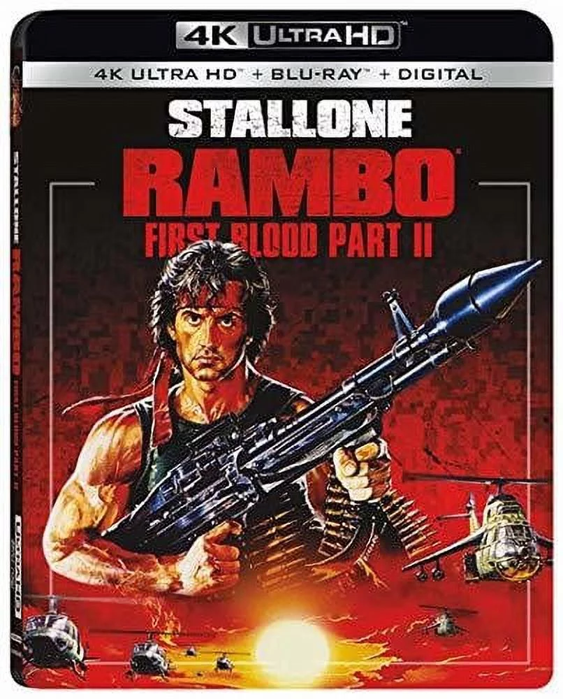 Rambo: First Blood Part II (4K Ultra HD + Blu-ray), Lions Gate, Action & Adventure