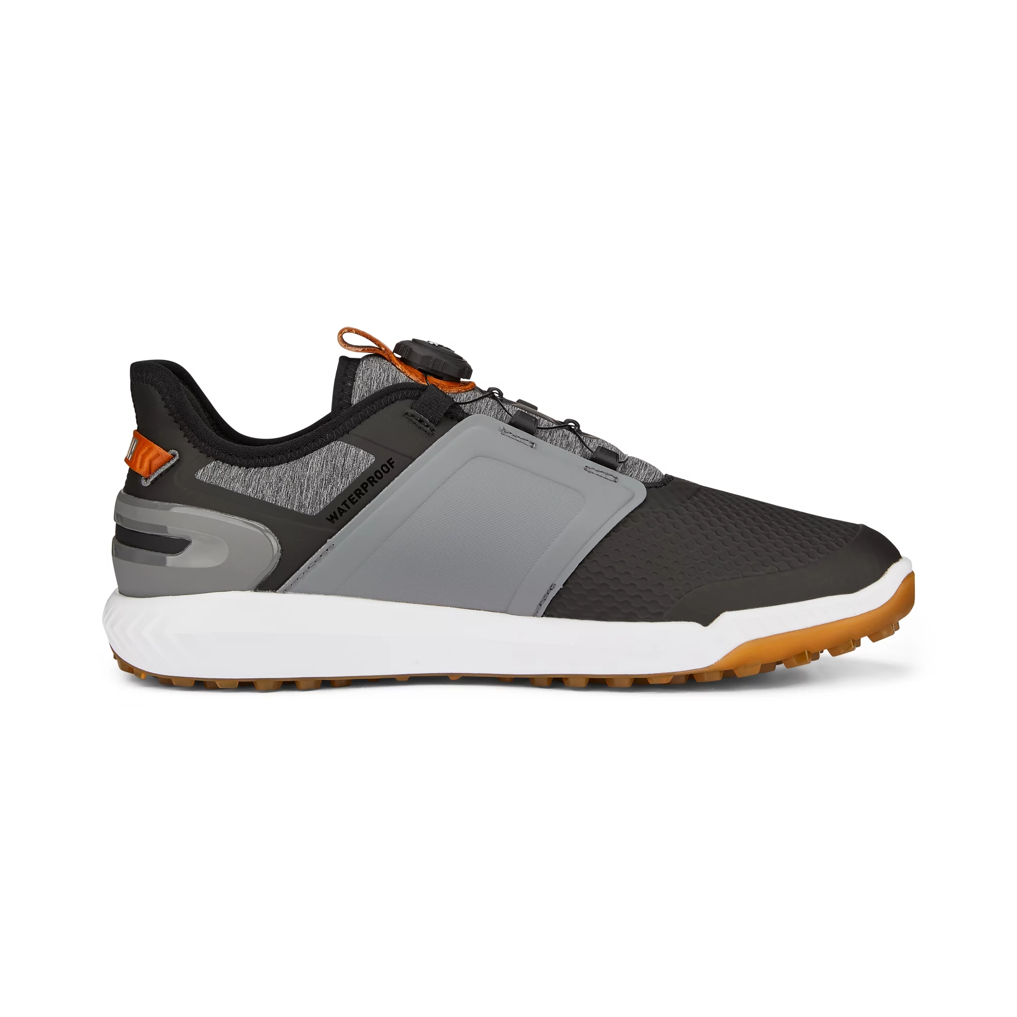 Puma Ignite Elevate Disc Golf Shoes 37608007 -Puma Black/Quiet Shade/Gum - 8.5
