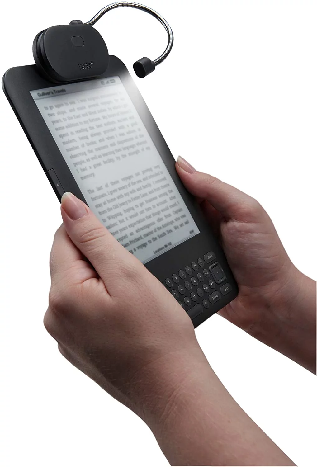 Verso Rechargeable Wrap Light for Kindle, Kindle Touch, and Kindle Keyboard (Graphite)