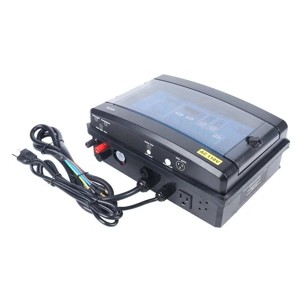 Mkyiongou Swimming Pool Salt Chlorine Generator System Chlorinator 65000L 65m³ 20G/H