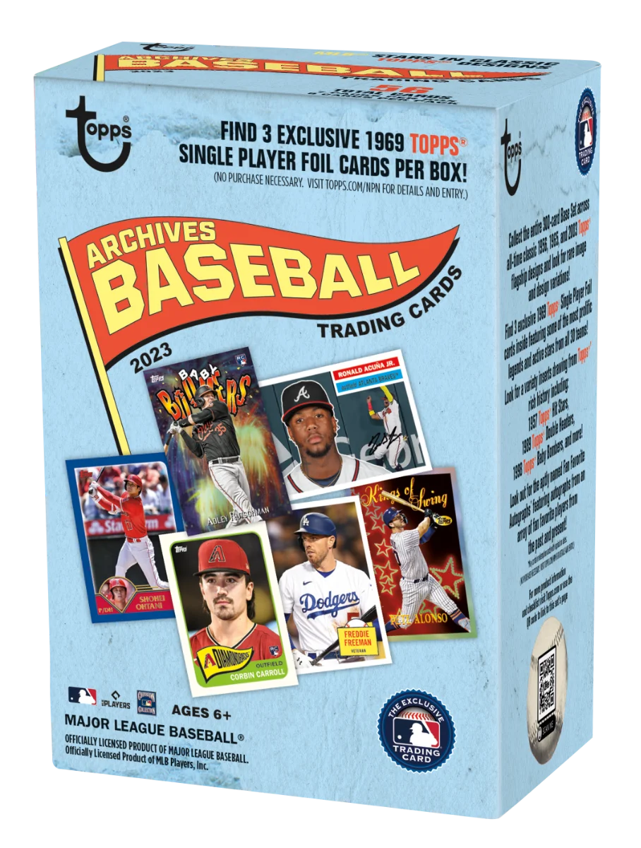 2023 Topps Archives Baseball Trading Cards Blaster Box