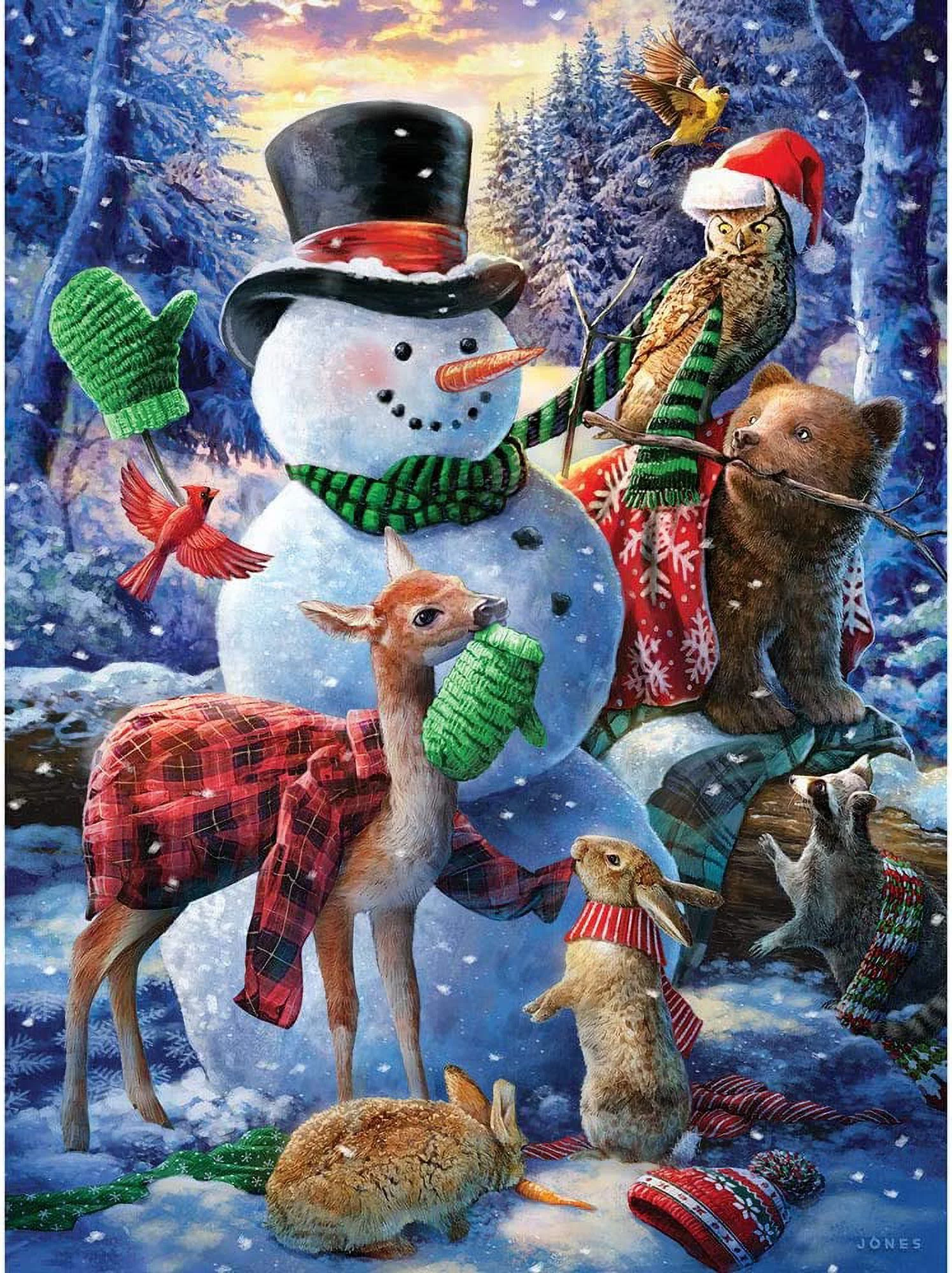 Bits and Pieces - Value Set of Three (3) 300 Piece Jigsaw Puzzles for Adults - Each Puzzle Measures 16