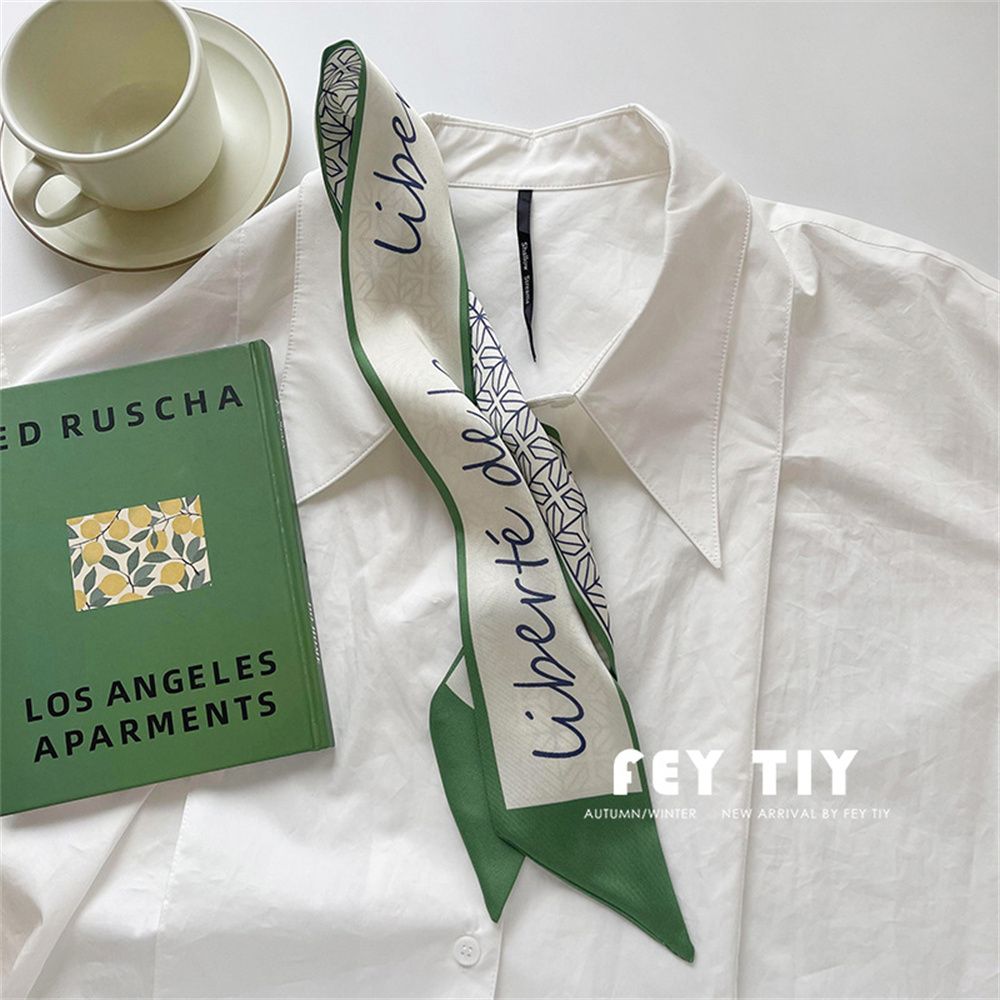 Woman Bohemian Ponytail Hairband Scarf Long Hairband Hair Ribbon Ribbon Headband A