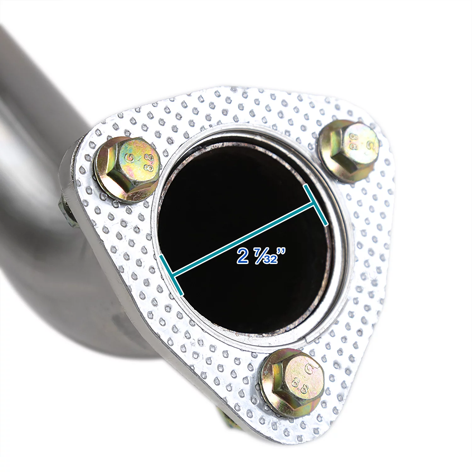 Spec-D Tuning Polished Stainless Steel Catback Exhaust System Compatible with 2016-2021 Honda Civic 1.5L Turbo