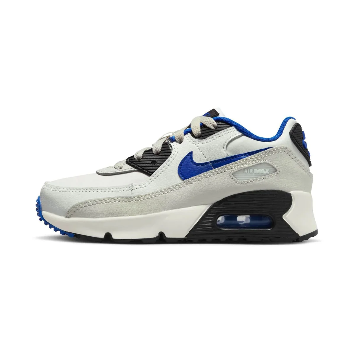 Little Kid's Nike Air Max 90 LTR Summit White/Racer Blue (DV3608 100) - 2.5