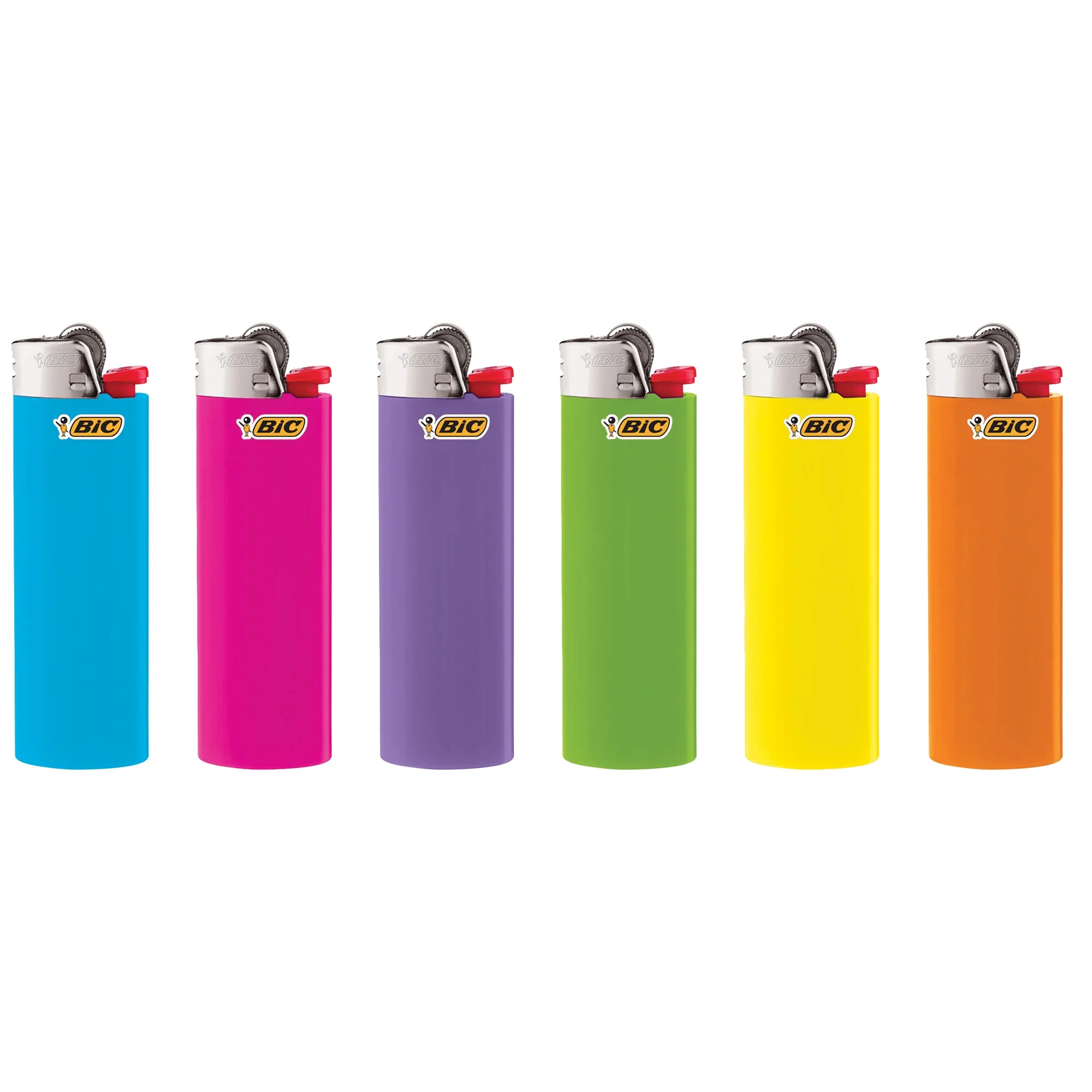BIC Maxi Pocket Lighter, Special Edition Fashion Collection, Assorted Unique Pocket Lighter Designs, 50 Count Tray of Pocket Lighters
