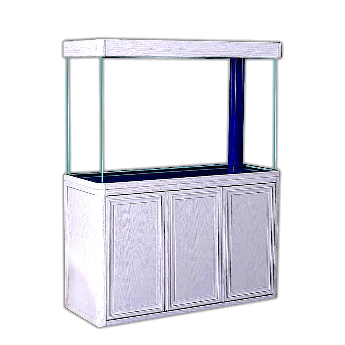 Aqua Dream 135 Gallon Tempered Glass All-in-one Aquarium White Oak