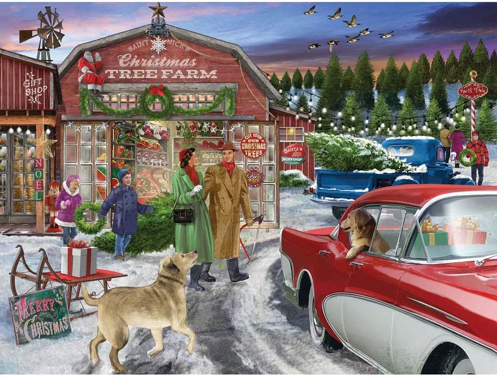 Bits and Pieces - Value Set of Three (3) 300 Piece Jigsaw Puzzles for Adults - Each Puzzle Measures 18