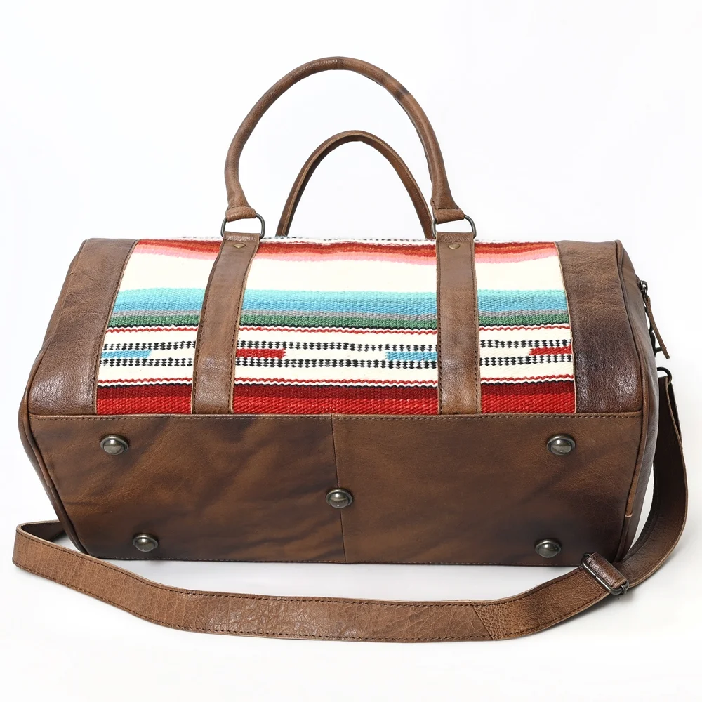 AD ADBGS174J American Darling Saddle Blanket Genuine Leather Women Bag Western Handbag Purse