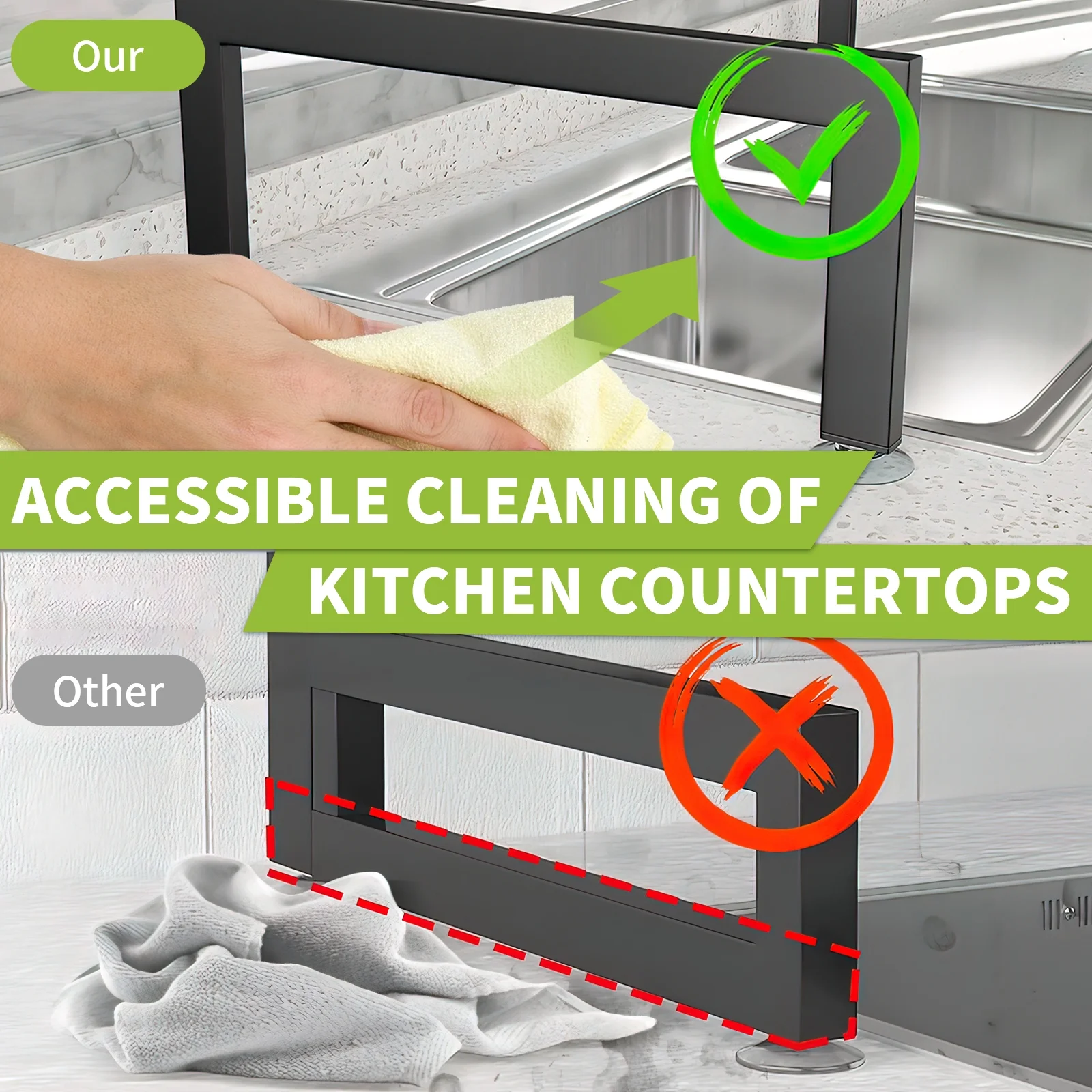 Over The Sink Dish Drying Rack,25.9