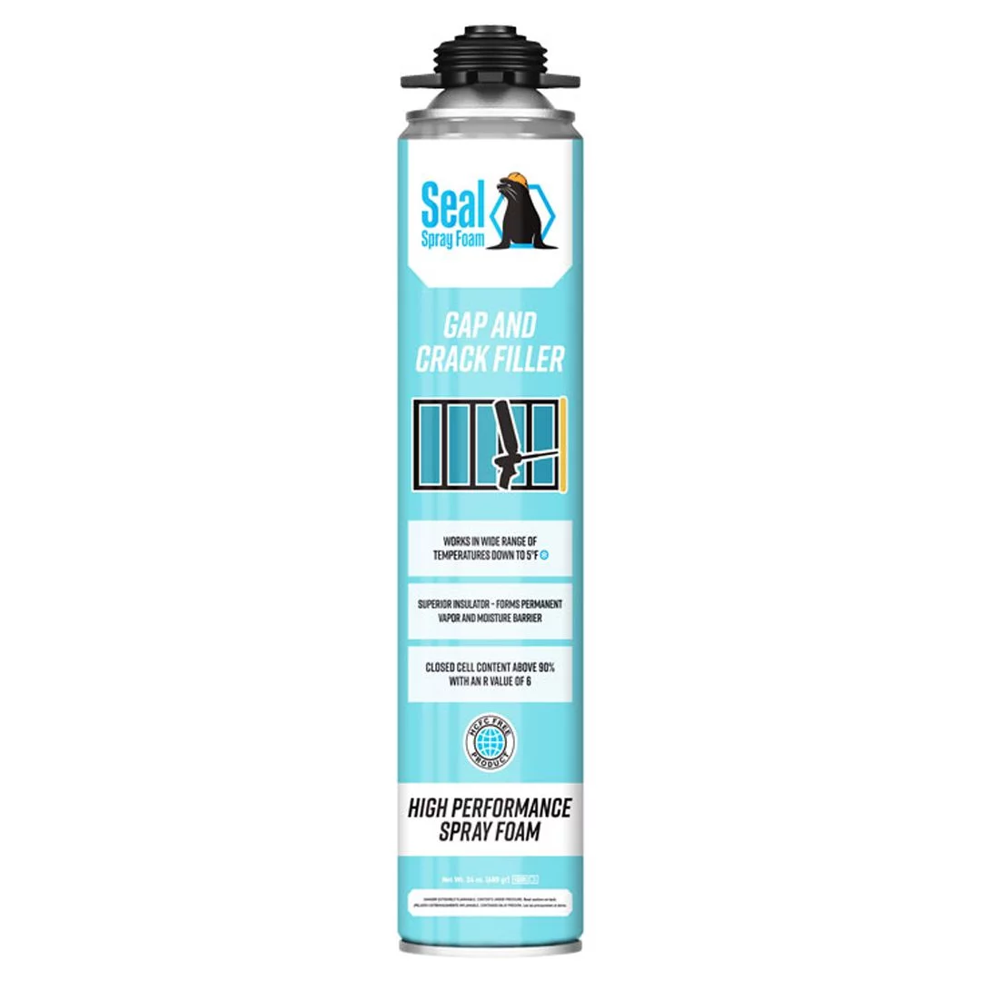 Seal Spray Foam Gaps And Cracks 23.4oz Gun Foam - Case Of 12