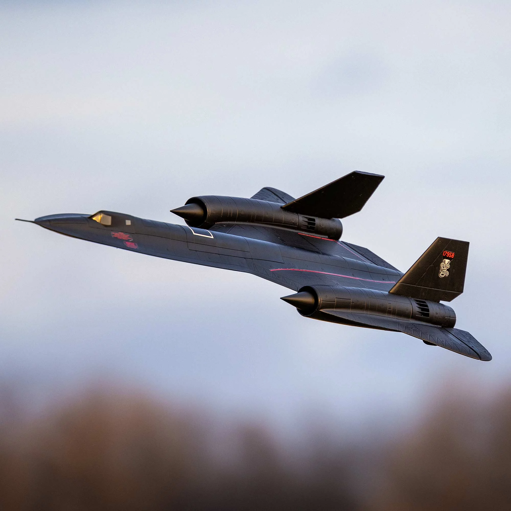 E-flite SR-71 Blackbird 40mm Twin EDF BNF Basic EFL02050